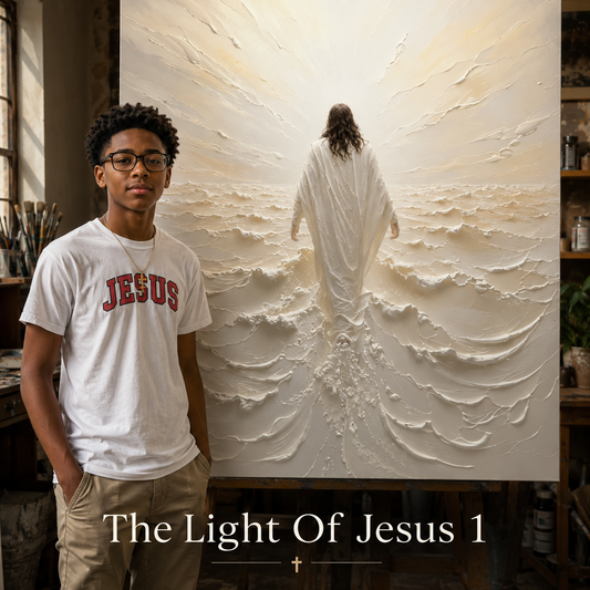 Jaydens Jesus Painting