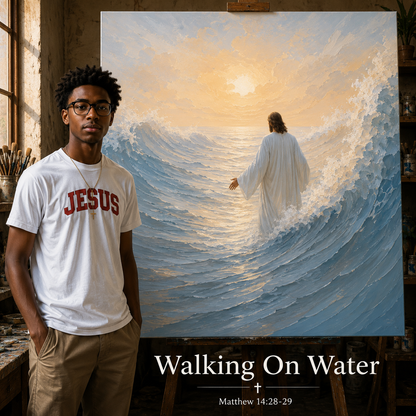 Jaydens Jesus Painting